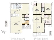 ２ＬＤＫ＋２Ｓ◆リビングイン階段で家族のコミュニケーションが増えるお家♪
