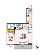 Ｄ－ｒｏｏｍ樹・旭町（１０３号室）