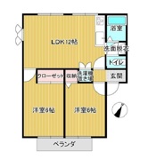 カサヴィレッジⅮ棟（２０１号室）