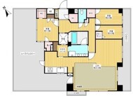 3LDK◆3面採光!約37.88㎡のルーフバルコニー付