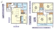 4LDK+SIC
収納充実!LDKは広々18.3帖♪