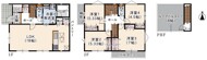 水まわりを固めた家事ラク動線♪
収納豊富!ルーフバルコニーが魅力♪