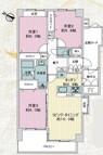3LDK◆新規内装リノベーション済♪南西向きにつき陽当り良好◎